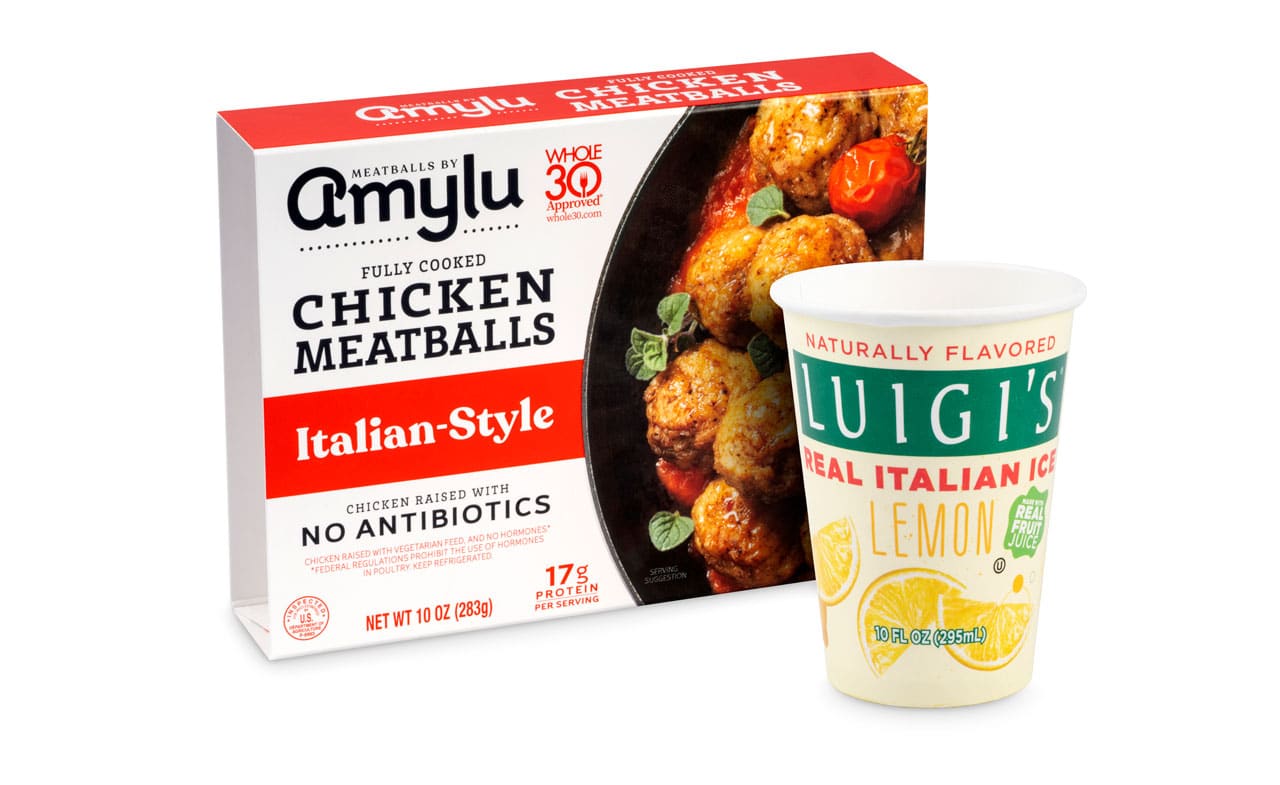 Frozen foods packaging